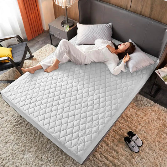 PROTETOR DE COLCHÓN IMPERMEABLE PREMIUM Y LLEVATE 2 FUNDAS GRATIS